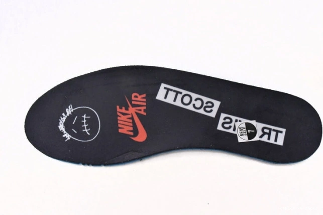 Rep Low 1 Black OG DM7866-001 x Air Scott Phantom Travis Jordan 0731